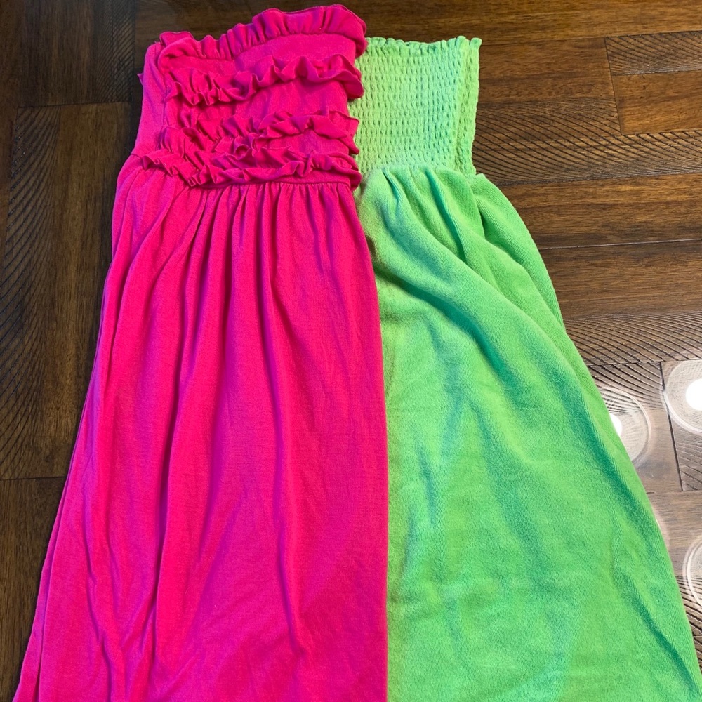 Two swimsuit coverups